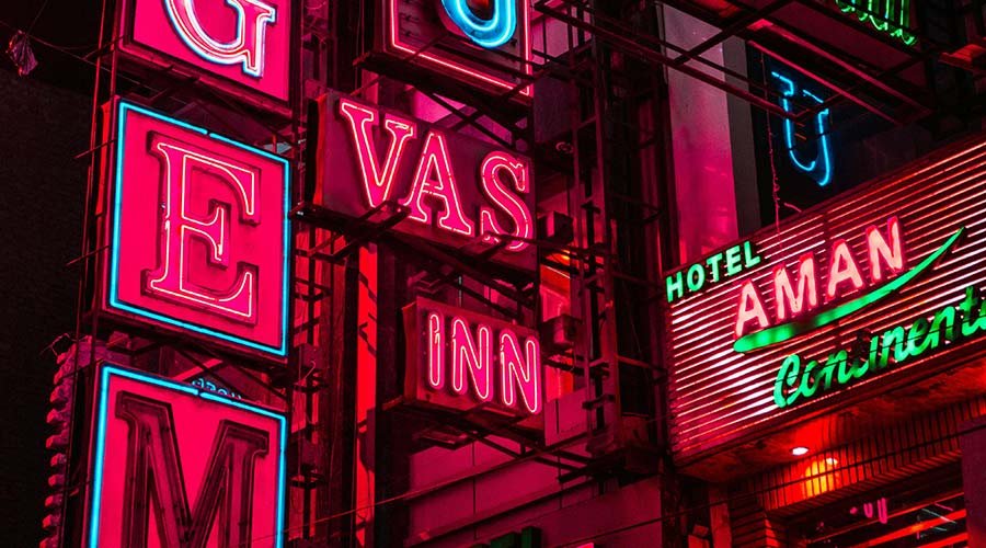 neon lights - neon signs